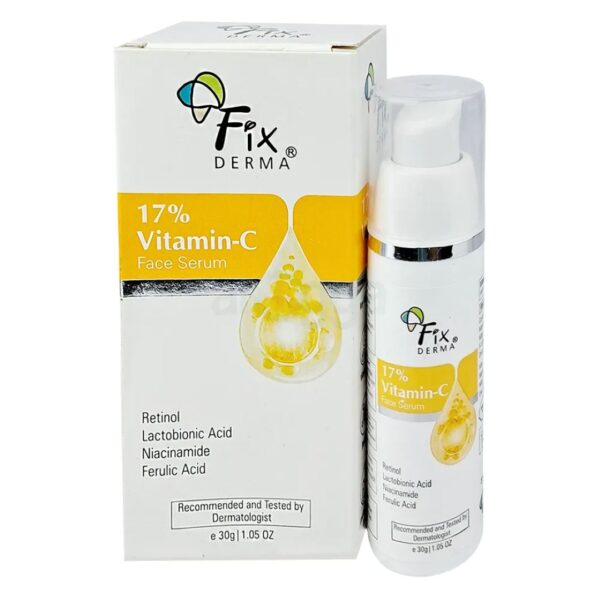 Fixderma 17% Vitamin C Face Serum (30ml)