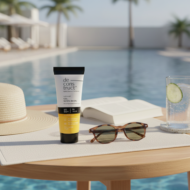 Deconstruct Lightweight Gel Water Resistant Sunscreen for Oily Skin SPF 55+ PA+++