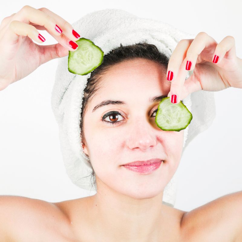 শসা দিয়ে রোদে পোড়া ত্বক ঠান্ডা করা