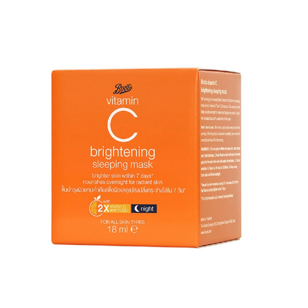 Boots Vitamin C Brightening Sleeping Mask 50ml | Price in Bangladesh Boots Vitamin C Brightening Sleeping Mask